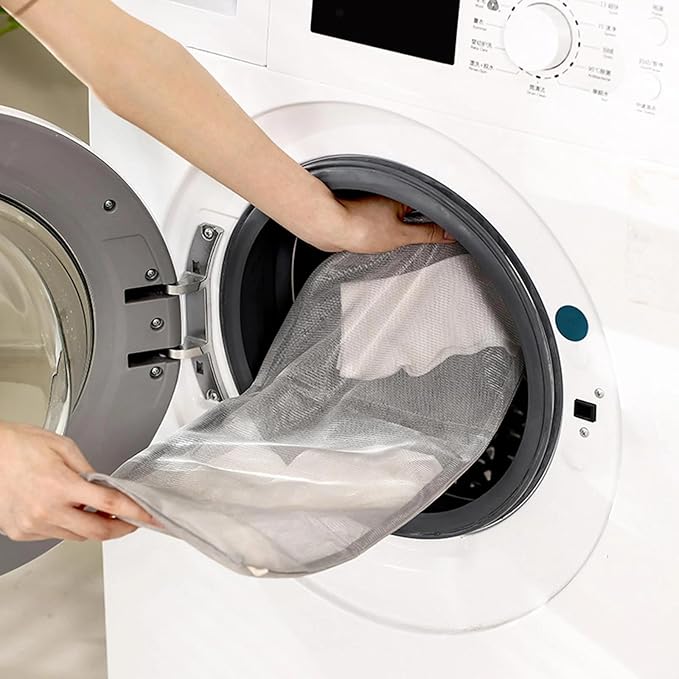Mesh Laundry Bags with 3 Individual Pouch Foldable Bra Laundry Bags Lingerie Wash Bags for Washing Delicates Intimates Washing Machine Cleans Drys Storage Organizer Underwear Socks Travel