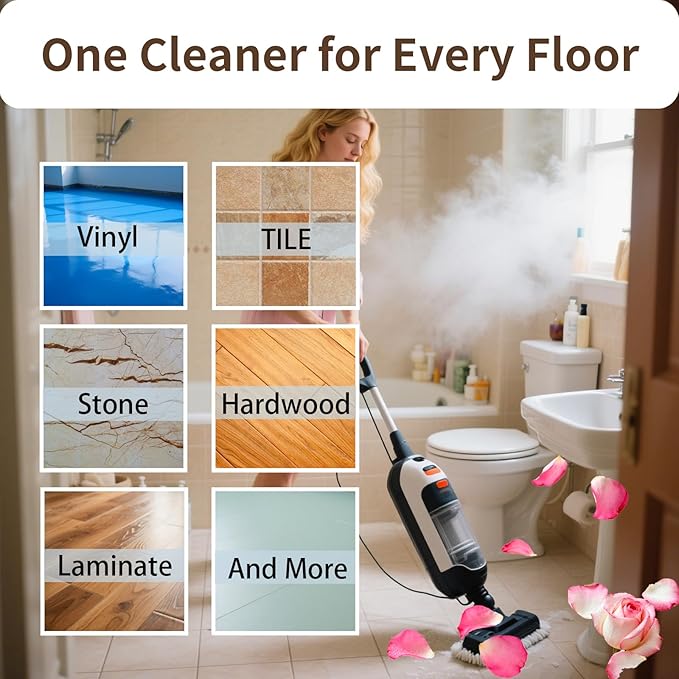 Robot Mop Cleaning Solution Concentrate Compatible with Robot Mops, Wet Dry Vacuums for Roborock, Tineco, Dreame, Narwal, Shark, Bissell Mops, 16.9 FL.oz, Dilution Ratio 1:200, Rose Scent