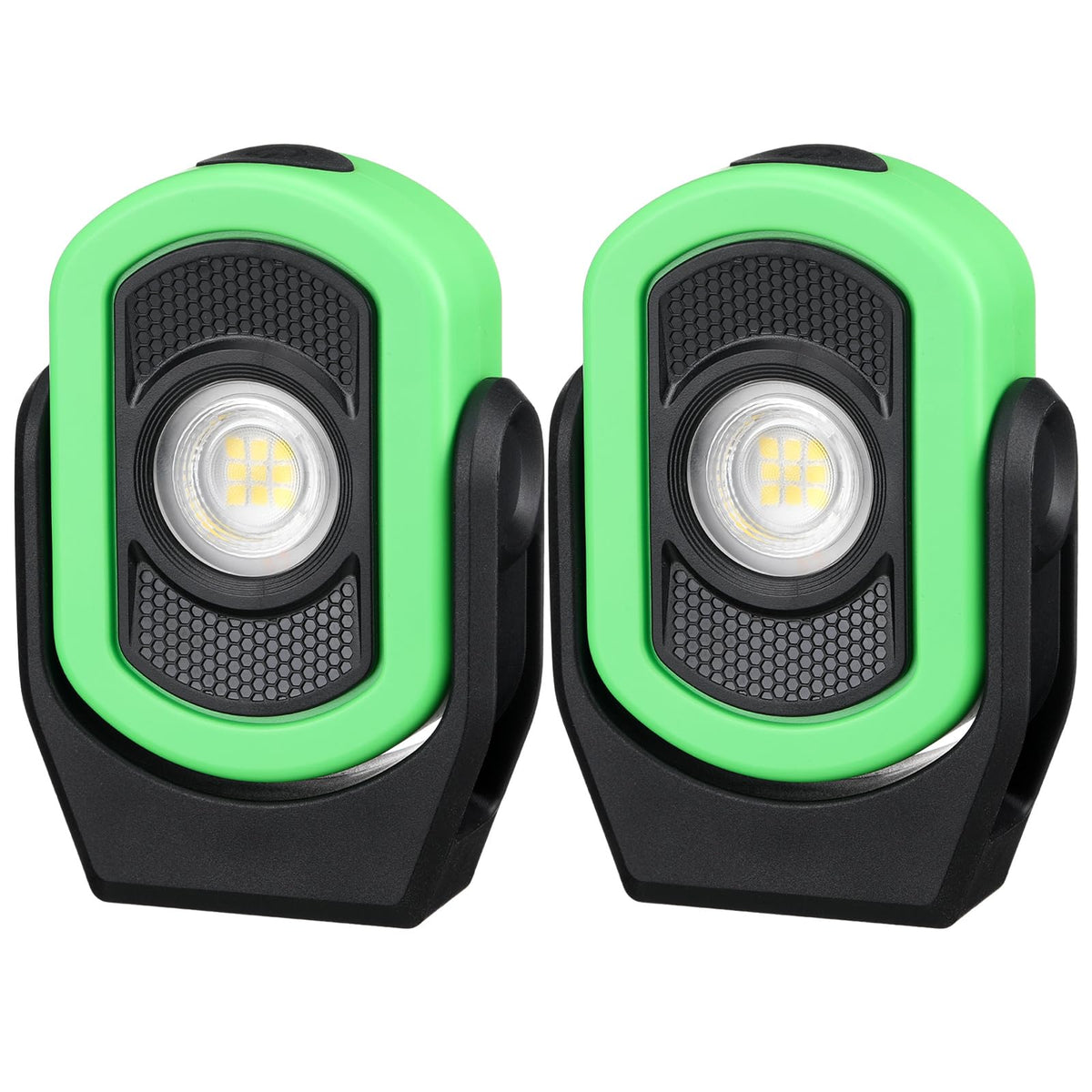 2 Pack 780 Lumens Magnetic Work Light, Green-2pk - Image 1