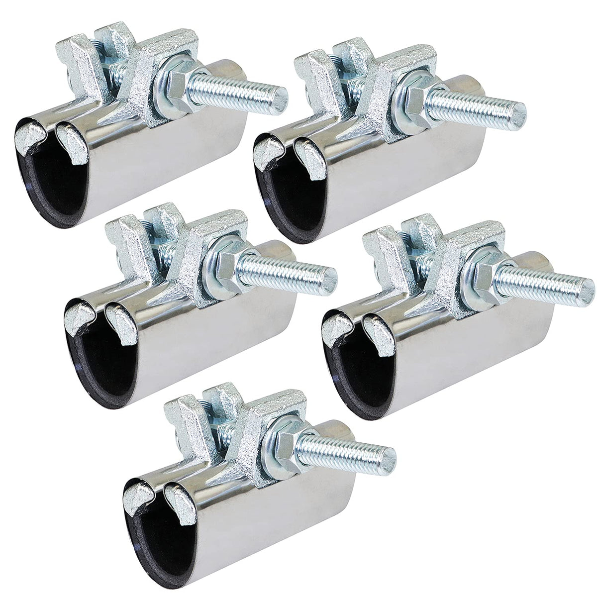 Highcraft Pipe Repair Clamp 1/2, IPS Single Bolt - Image 1