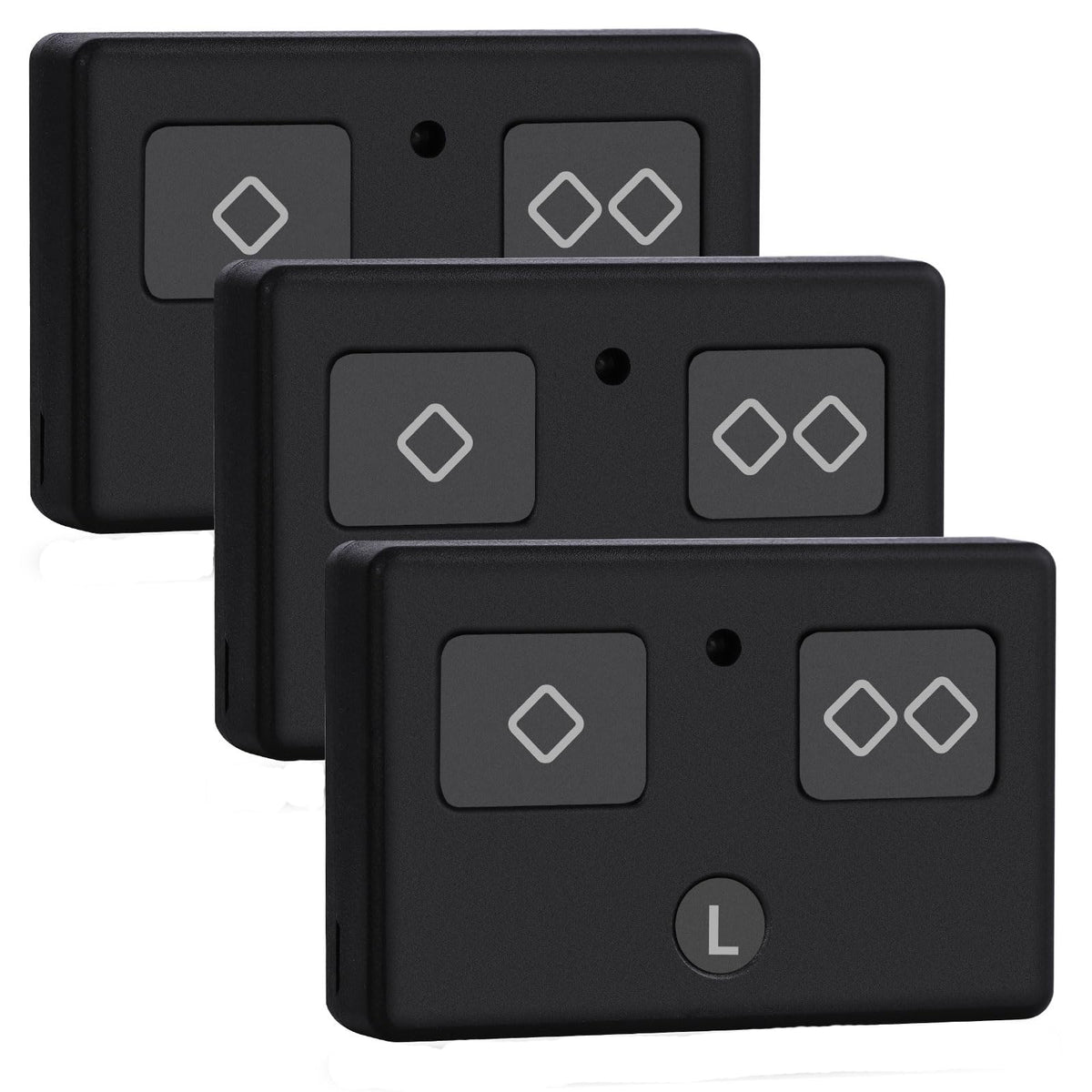 3Pack Gate Opener Remote Replace for AXS1, 3-Button Transmitter - Image 1