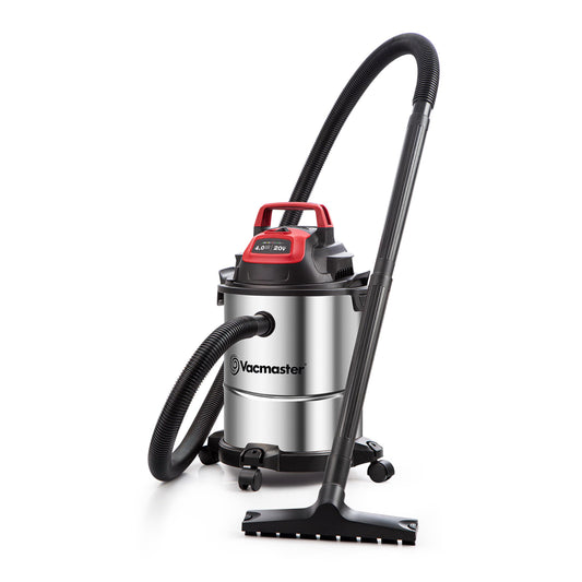 Vacmaster DVOM204S 1101 4-Gal 20V Cordless Stainless-Steel - Image 1