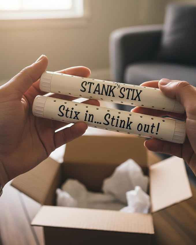 Glovestix StankStix Solos Shoe Deodorizer and Odor Eliminator for Shoes, Boots, Smelly Gym Bags, Boxing, Lacrosse, Soccer & Hockey Gear, Non-Toxic