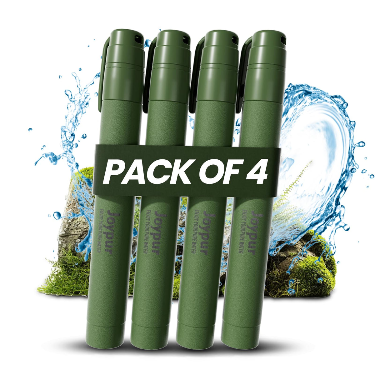 Portable Water Filter Straw Survival, Essential Camping & - Image 1