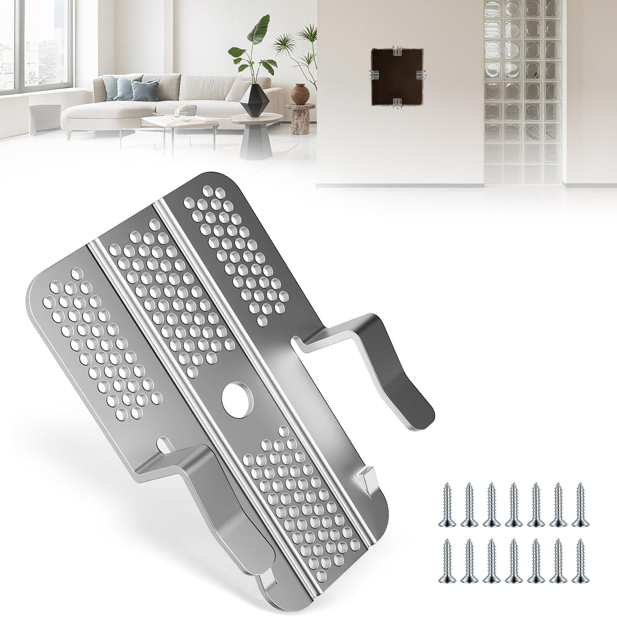 32 Pack Drywall Repair Clips,Easy Install Drywall Clip - Image 1