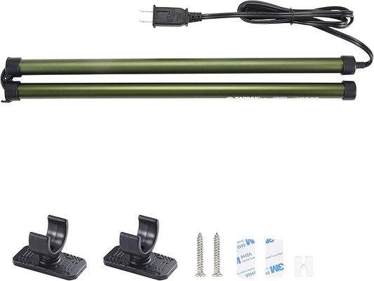 Gun Safe Dehumidifier Rod | Dehumidifier Rod For Enclosed Spaces, Gun Safe & Vault, Cabinets | Protect Valuables & Stop Humidity & Moisture | Foldable Design & 2 Mounting Brackets | 32''/81cm