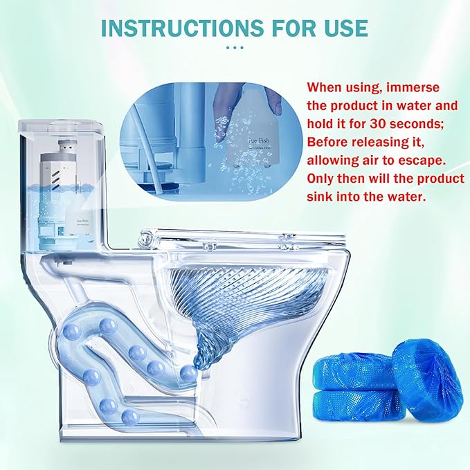 2026 New Clean Toilet Cleaner,Household Cleaning Solution,Toilets Bowl Cleaning, Long-Lasting Fresh Scent, Automatic Refreshes Toilets, Long-Lasting Bowl Cleaner Fresh Scent