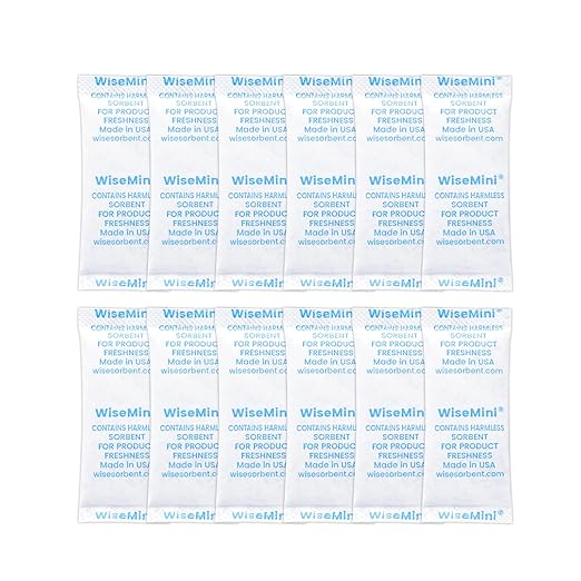 3000pcs 5 Gram Food Safe Desiccant Packs, Premium Silica Gel Packets, Desiccant Moisture Absorbers for Storage