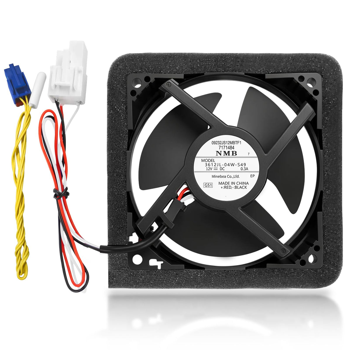 Upgraded DA81-06013A Refrigerator Evaporator Fan Motor Compatible - Image 1