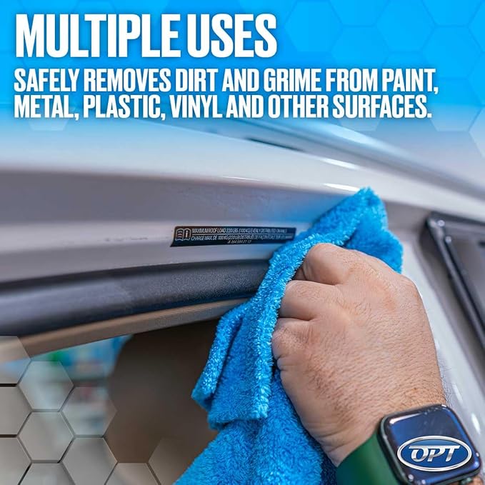 Optimum Opti-Clean Waterless Wash and Protect - Concentrated Waterless Car Cleaning Spray and Polymer Protection (1 Gallon)