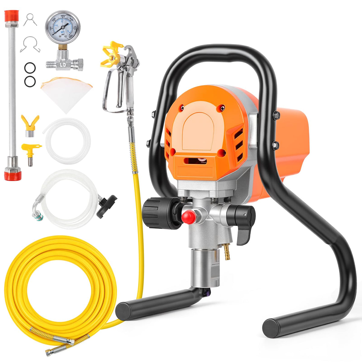 1200W Airless Paint Sprayer, 3000PSI High Efficiency | Home Repair - Image 1