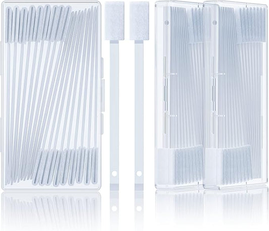 60Pcs Crevice Cleaning Tools, Disposable Toilet Brush for Narrow Gaps, Small Cleaning Brushes for Small Spaces for Bathroom, Kitchen, Household