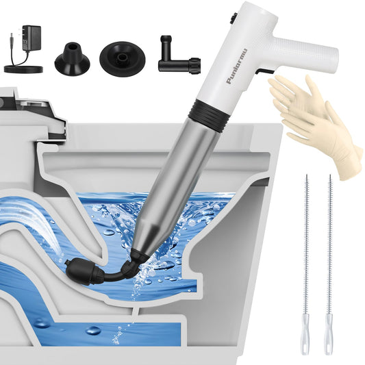 Electric Toilet Plunger,Unclog In One Shot - Image 1