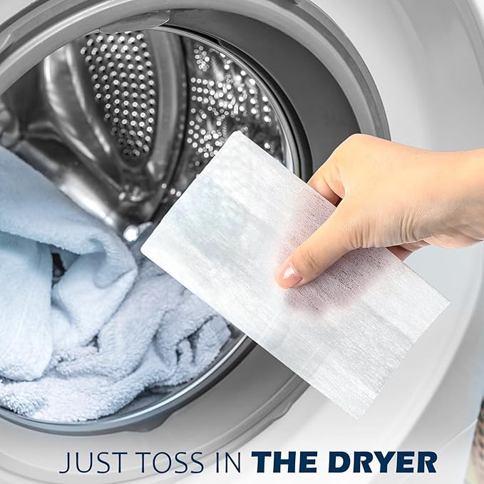 Hushee 320 Pcs Count Dryer Sheets Bulk Natural Fabric Softener Sheets Laundry Softener Naturally Softens and Removes Static Cling