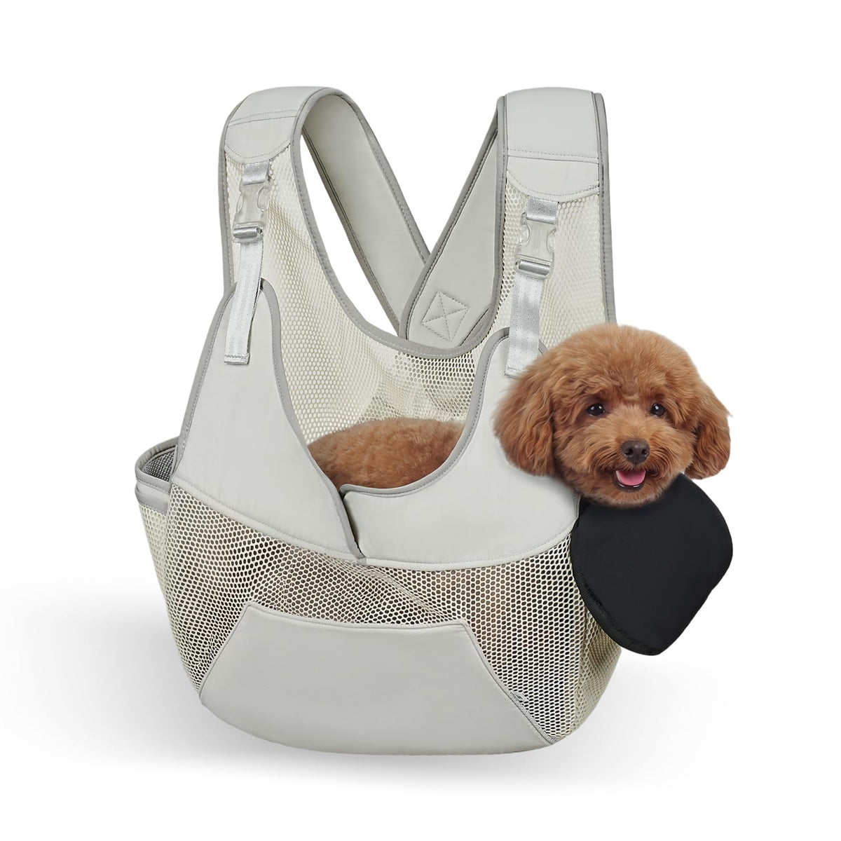 Dog Sling Carrier for Small Dogs Adjustable, Hands Free - Image 1