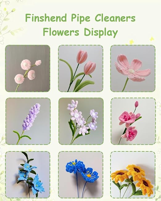 Pipe Cleaners, 400 Pieces Chenille Stems for Flower Bouquet Making, Fuzzy Sticks for DIY Projects, STEM Activities, Length 11.8 inches(30cm), Beginner-Friendly Gifts for Craft Lovers (Blue)