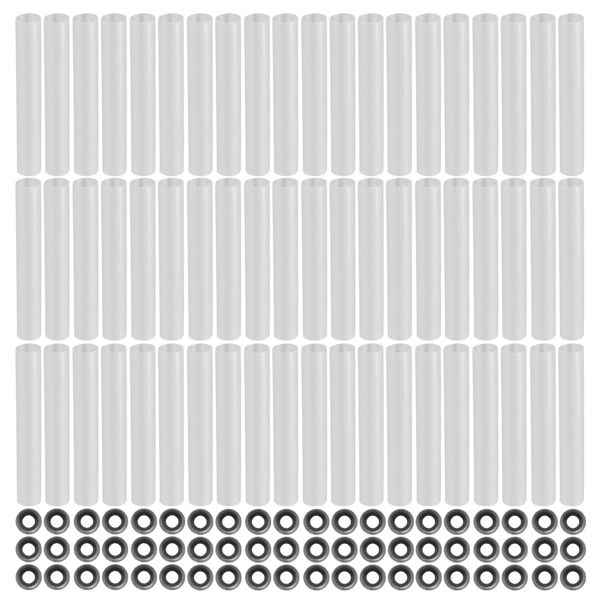 MDEOOSKY 60PCS Garage Door Hinge Quiet Roller Sleeves - Image 1