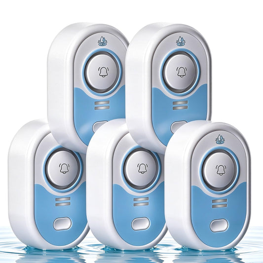 Water Leak Detector with Loud Alarm, 100dB Siren & LED Flash - Image 1