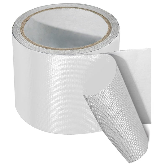 Waterproof Repair Tape Heavy Duty 3 in x 25 Ft — UV & Weather Resistant Patch for Awning, Tarp, Tent & Boat