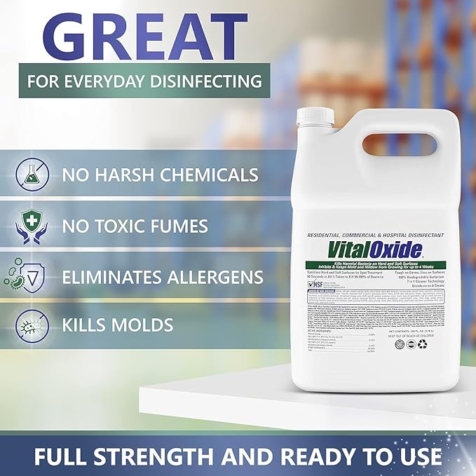All-in-One Disinfectant – Kills Mold, Odor & Bacteria