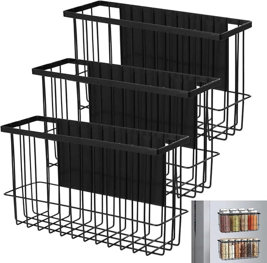 BATTIPAW 3 PCS Magnetic Dryer Ball Holder, Wall Mount Dryer Ball Rack for Laundry Room, Dryer Ball Shelf for Organization and Storage, Magnetic Lint Bin for Laundry Room