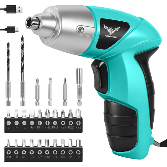 3.6V Electric Cordless Screwdriver, Mini Drill Set, Pink - Image 1
