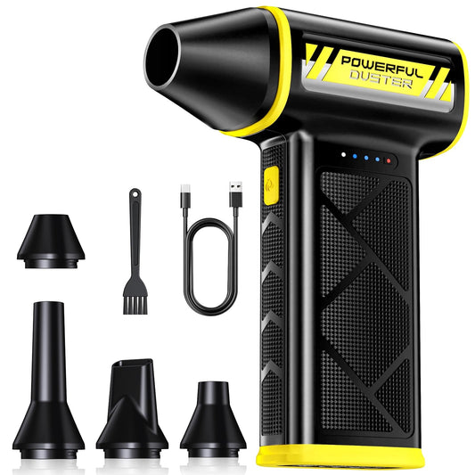Compressed Air Duster, 130000RPM Ultra-Powerful Electric - Image 1