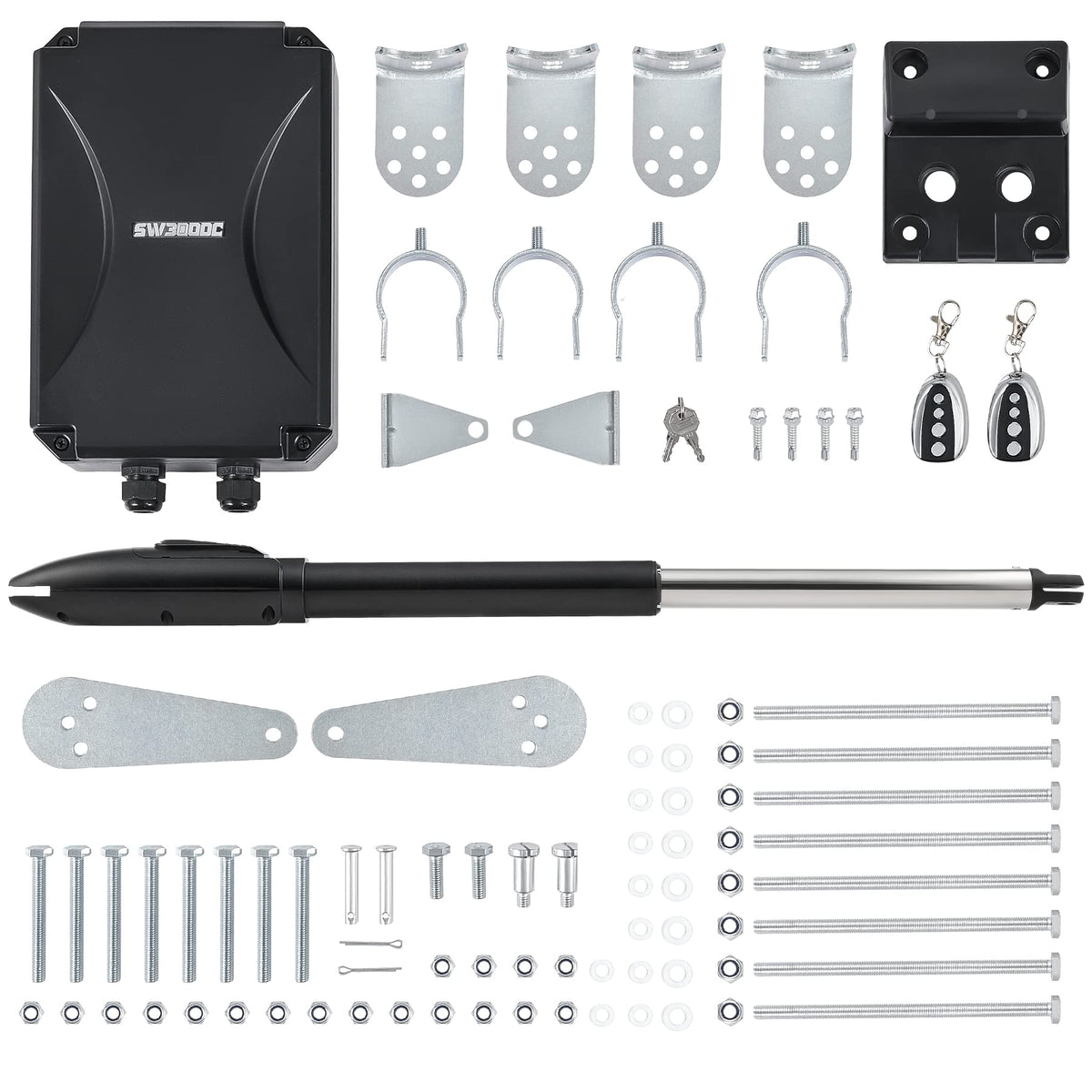 CO-Z Automatic Swing Gate Opener Kit, Electric Gate Opener - Image 1