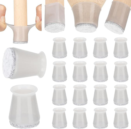 Felt Chair Foot cover-28mm-grey