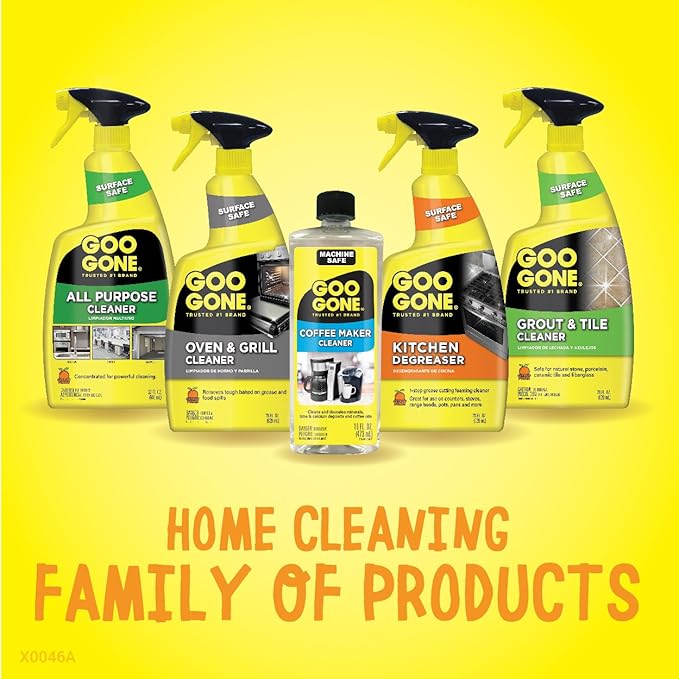 Goo Gone Grout & Tile Cleaner - Stain Remover - 14 Fl. Oz.