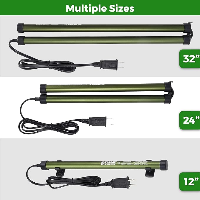 2 Pack Gun Safe Dehumidifier Rod | Dehumidifier Rod For Enclosed Spaces, Gun Safe & Vault, Cabinets | Protect Valuables & Stop Humidity, & Moisture | Foldable, 4 Mounting Brackets | 12''/30cm