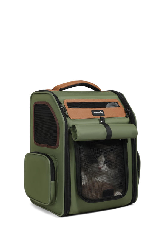 Cat Backpack Carrier, Super Breathable Cat Backpacks - Image 1