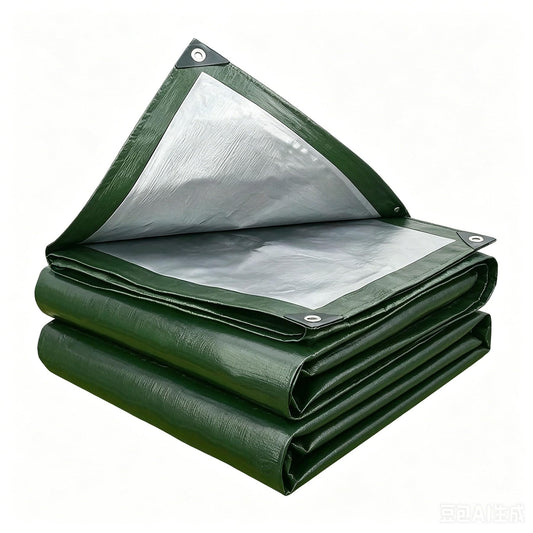 Heavy Duty Waterproof Tarp 12x12FT - Multipurpose | Travel Essentials - Image 1