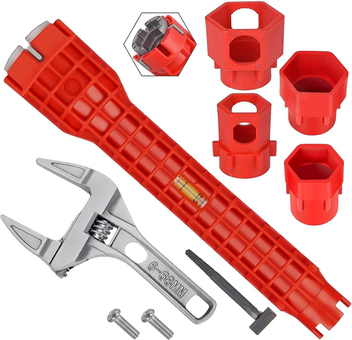 14-in-1 Faucet & Sink Installer Wrench Kit for Tight Spaces - Image 1