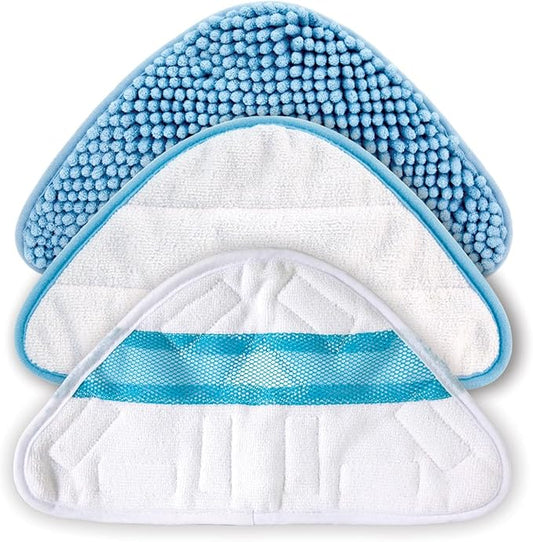 H2O MOP® HD Steam Mop Accessories (3pk Assorted Floor Pads - H2O HD)