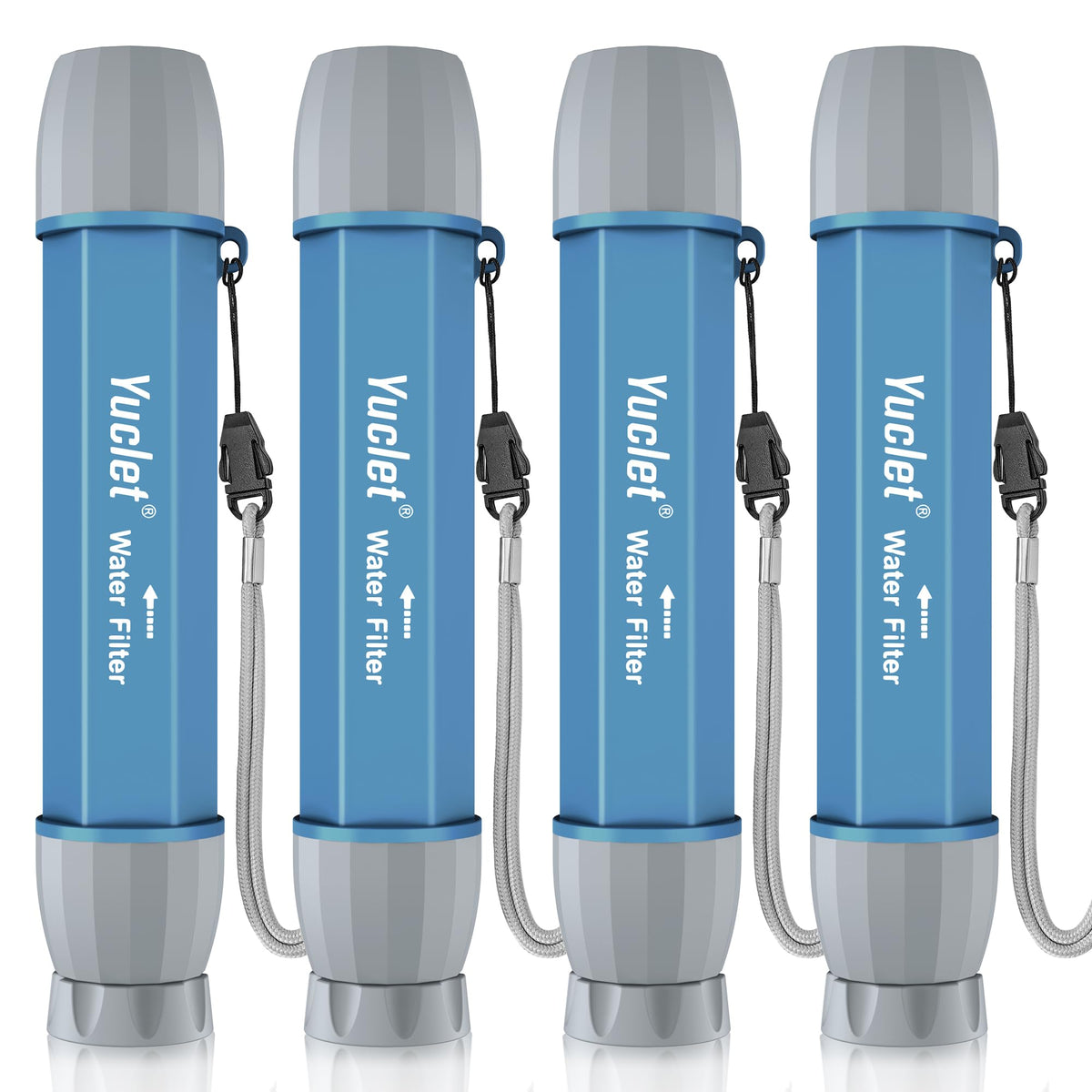 Yuclet Emergency Water Filter Straw for Survival, Camping - Image 1