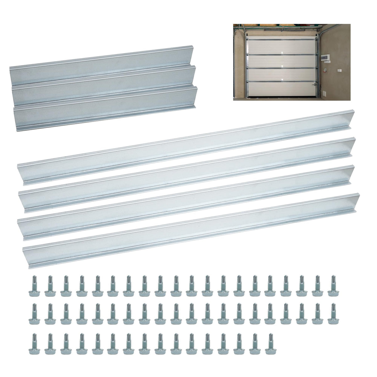 Heavy Duty 16Ft Garage Door Strut Garage Door Reinforcement - Image 1