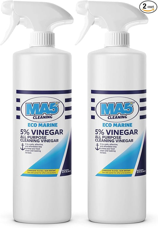 5% Vinegar All Purpose Boat & Marine Cleaner, Biodegradable