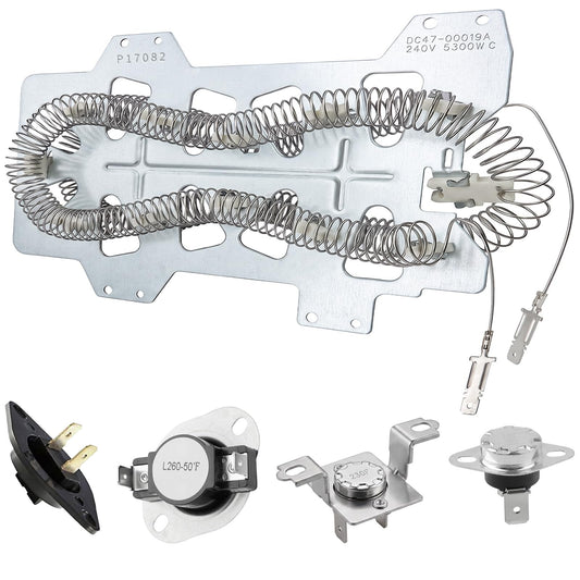 DC47-00019A Dryer Heating Element Kit for Samsung - Image 1