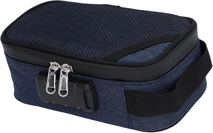 Odor Proof Pouch Organizer, Code Lock Design Smell Proof Container Portable Easy Using for Travel