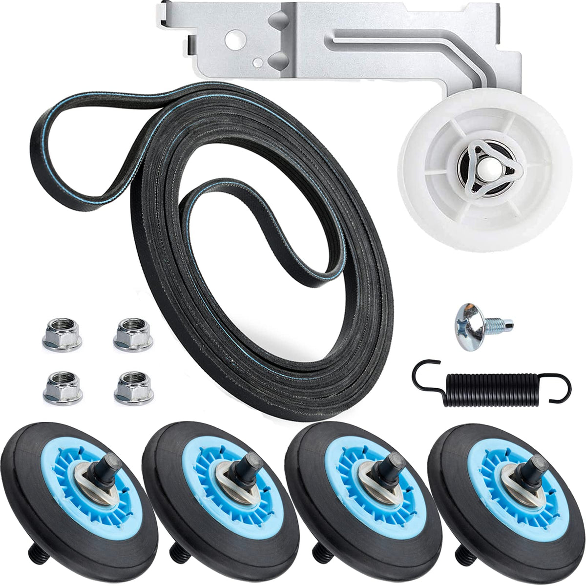 【Upgraded】Dryer Roller Replacement Part for Samsung - Image 1