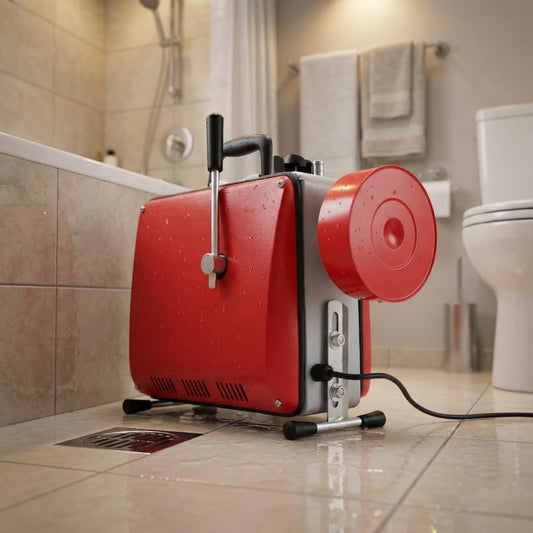 Portable Electric Drain Cleaner Machine, 500W Heavy-Duty - Image 1