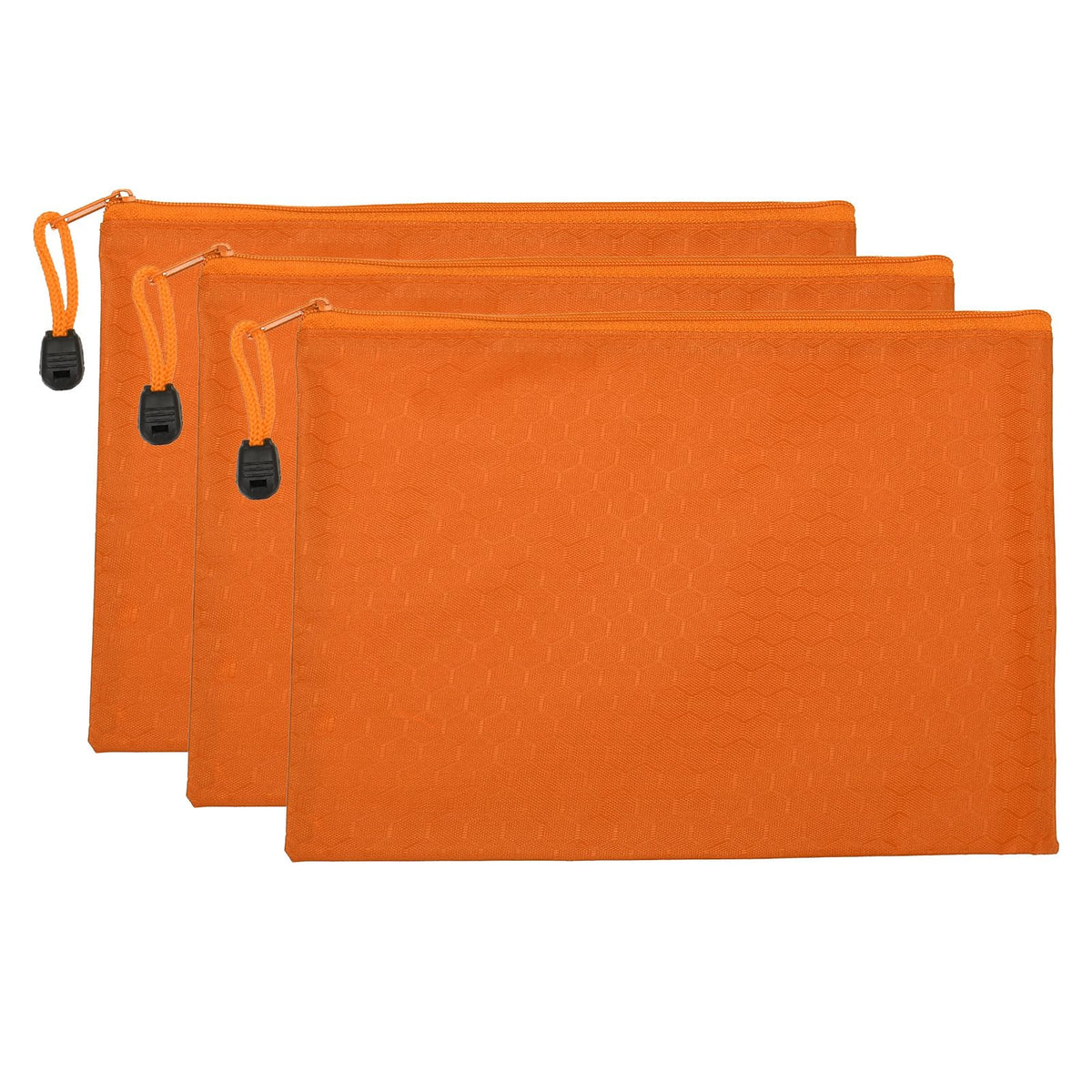 PATIKIL Waterproof Zipper File Bags, 3 Pack A5 Document Holders - Image 1