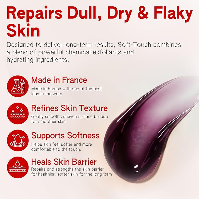 Chemical Body Exfoliator with 30% AHA & 2% BHA – Pre-Shower Body Mask for Smooth, Skin, Glycolic Acid & Salicylic Acid Formula, Body Exfoliant for Dead Skin Removal, body scrub alternative 150 ml