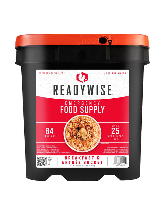 READYWISE Emergency Food Survival Supply Breakfast Bucket - Image 1