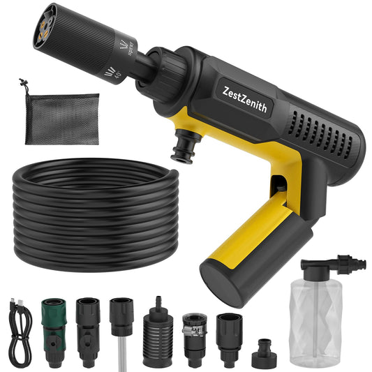 Foldable Cordless Pressure Washer Battery Powered; Mini Pressure - Image 1