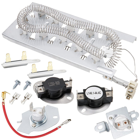 Dryer Heating Element Kit for Whirlpool WED8127LC1 - Image 1