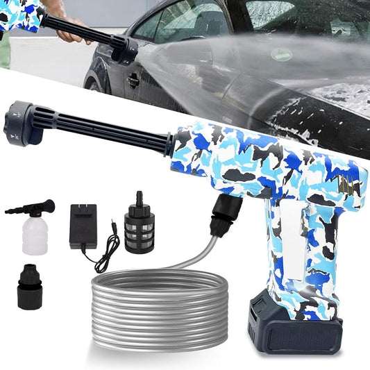 Portable Cordless Blade Blower, 6-in-1 Nozzle Powered - Image 1