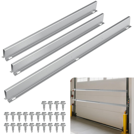 9FT Garage Door Reinforcement Strut Kit, 18-Gauge Heavy - Image 1