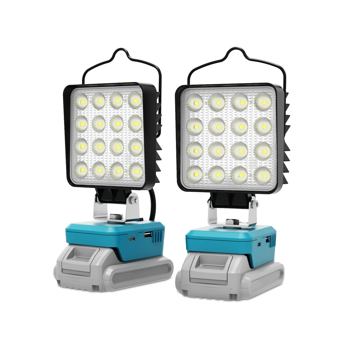2 PCS LED Work Light Compatible with Makita 18V | Travel Essentials - Image 1